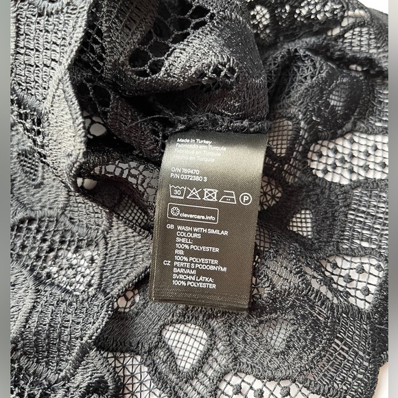 H&M | Dark Blue Lace Dress - Picture 12 of 16